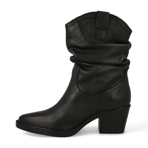 BOTINES COWBOY MUJER PIEL MOD. COUNTRY NEGRO
