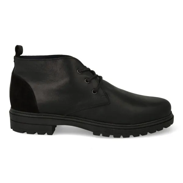 BOTINES HOMBRE CASUAL NEGRO MOD. BASTIAN