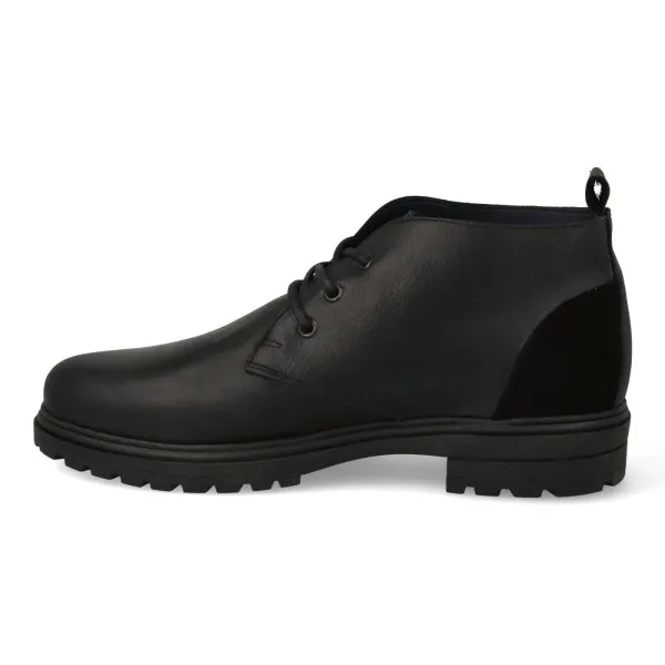BOTINES HOMBRE CASUAL NEGRO MOD. BASTIAN