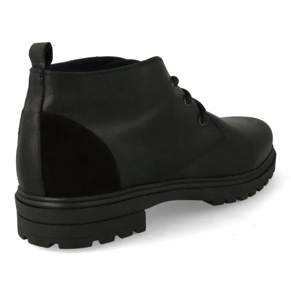 BOTINES HOMBRE CASUAL NEGRO MOD. BASTIAN
