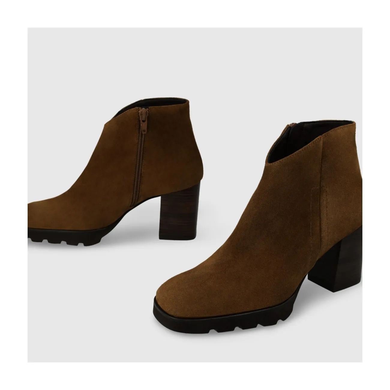BOTINES MARRONES CIN5025