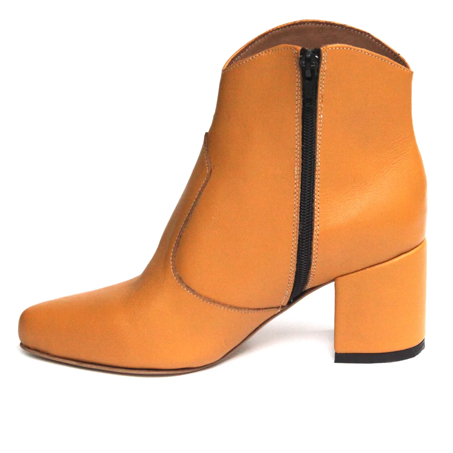 Botines mostaza mujer baratas