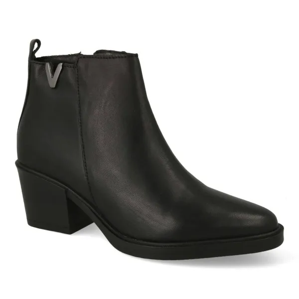 BOTINES MUJER NEGROS PIEL MOD. SIMONE