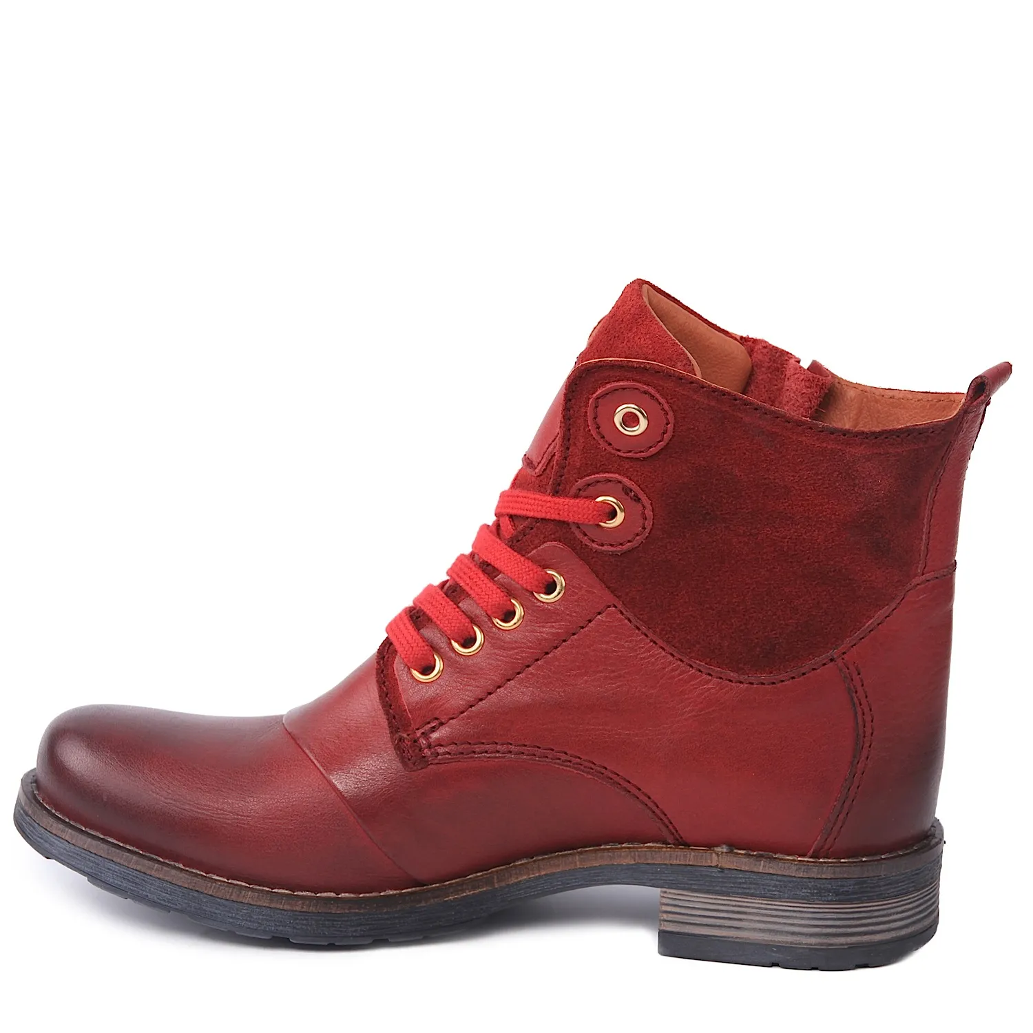 Botines rojas mujer Ponto Quente