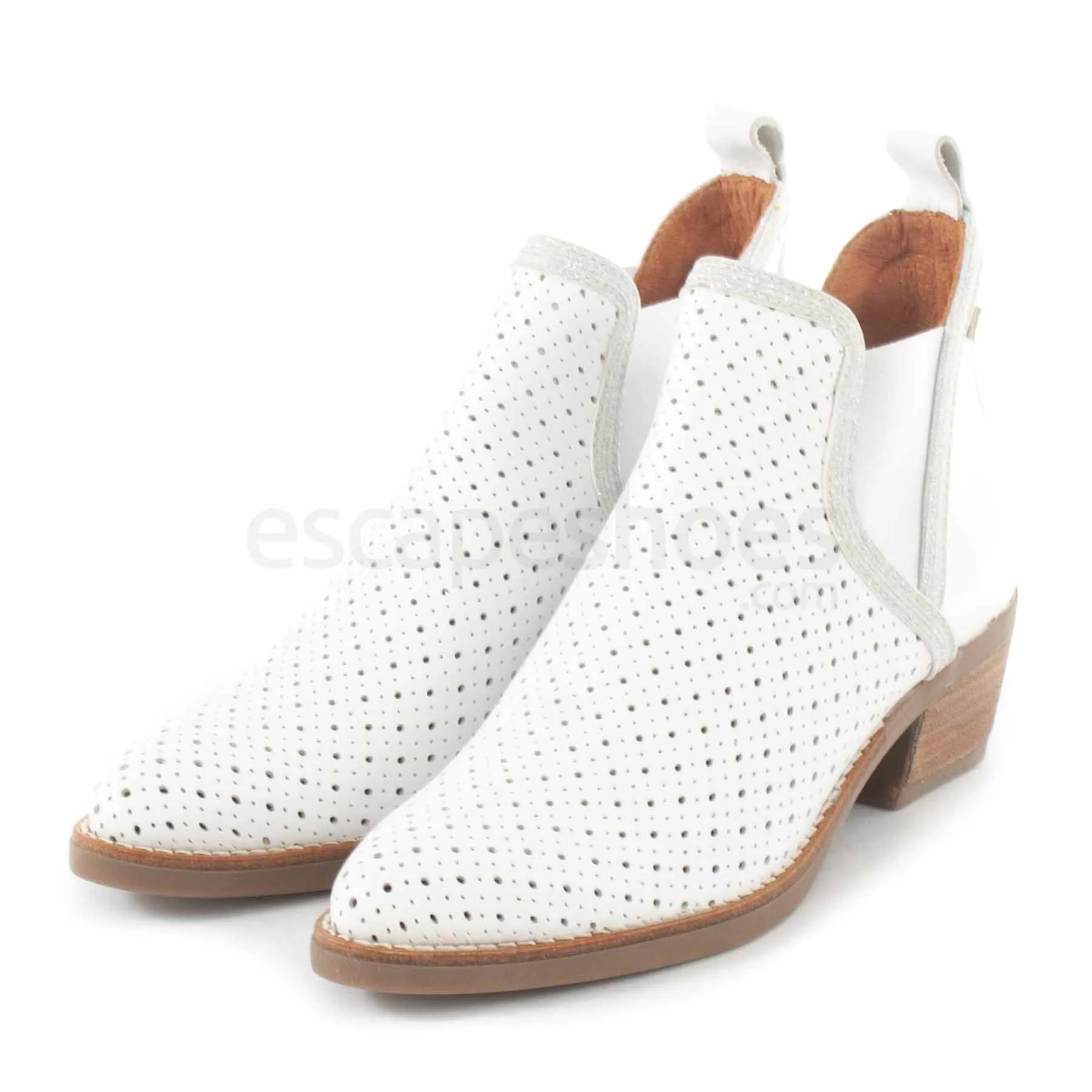 BOTINS RUIKA PELE BRANCO 23/5270P