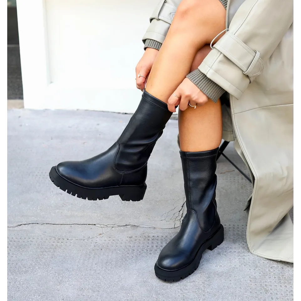 Botín Urbano 24 Negro Moda Urbano