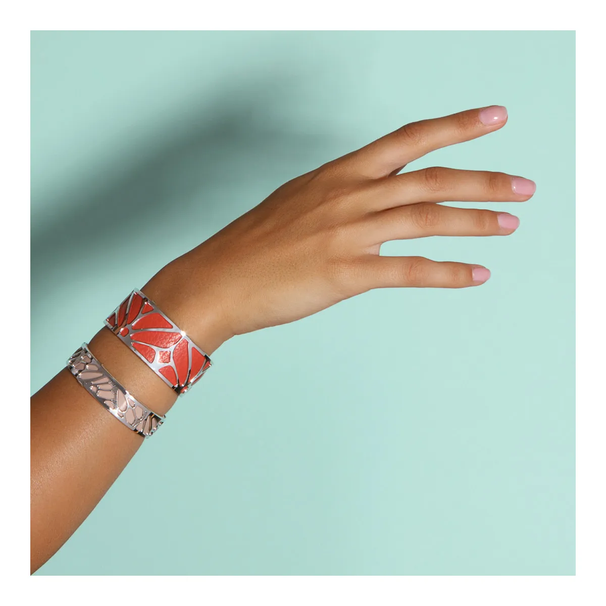 BRAZALETE LES GEORGETTES PERROQUET PLATA  702744416