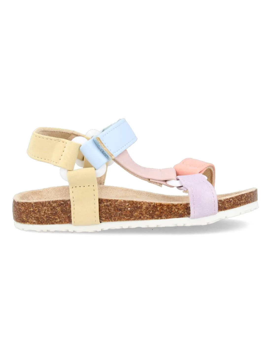 BUBBLE KIDS  SANDALIA BIO VELCRO MULTICOLOR