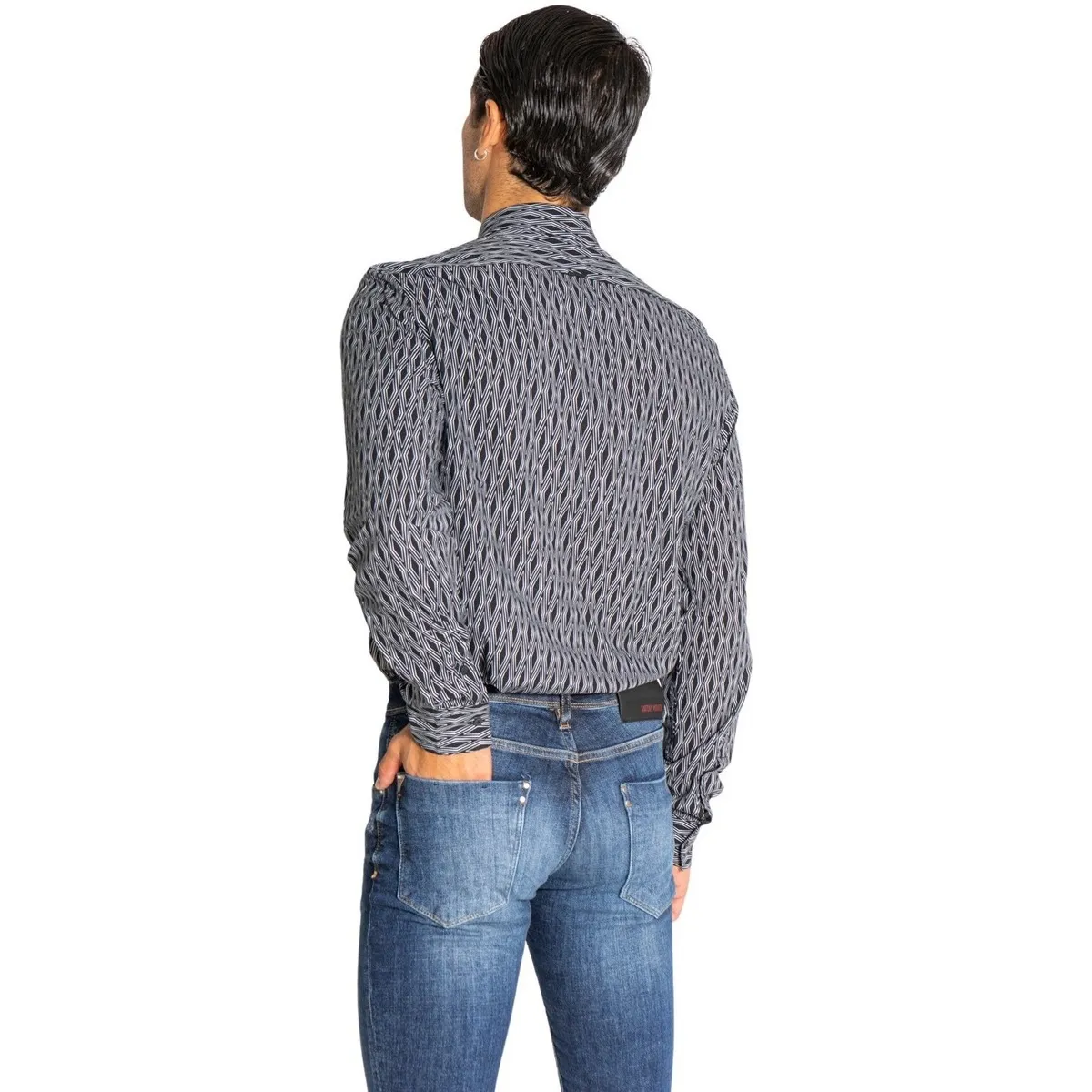 CAMICIA STRAIGHT FIT IN TESSUT MMSL00614FA430498