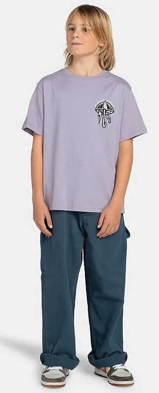 CAMISA ELEMENT ANGRY CLOUDS  LAVENDER GRAY  UNISEX JUNIOR