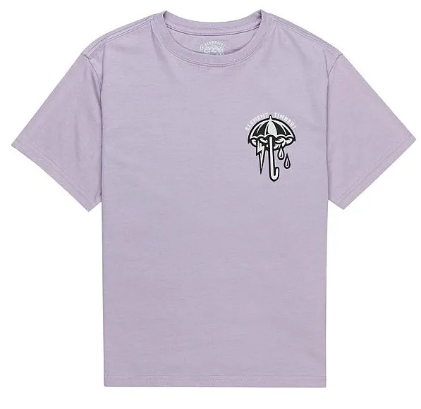 CAMISA ELEMENT ANGRY CLOUDS  LAVENDER GRAY  UNISEX JUNIOR