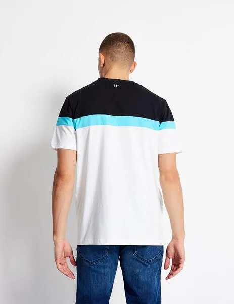 CAMISETA 11º TRIPLE PANEL WHITE / BLACK / CAPR