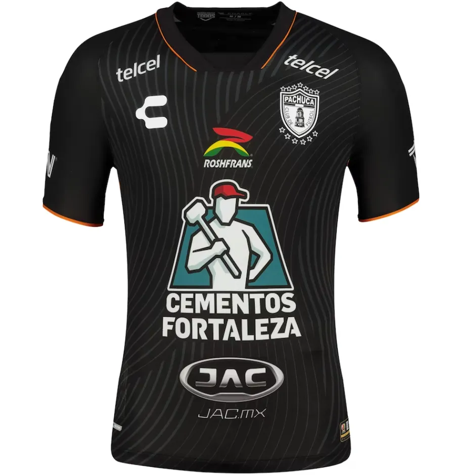 Camiseta Charly Pachuca Visitante Auténtica 23