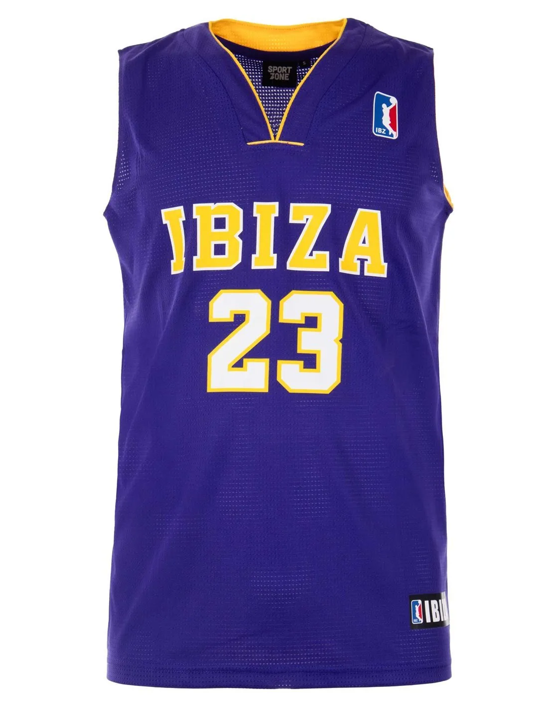Camiseta de baloncesto violeta DAPL5919 Hombre