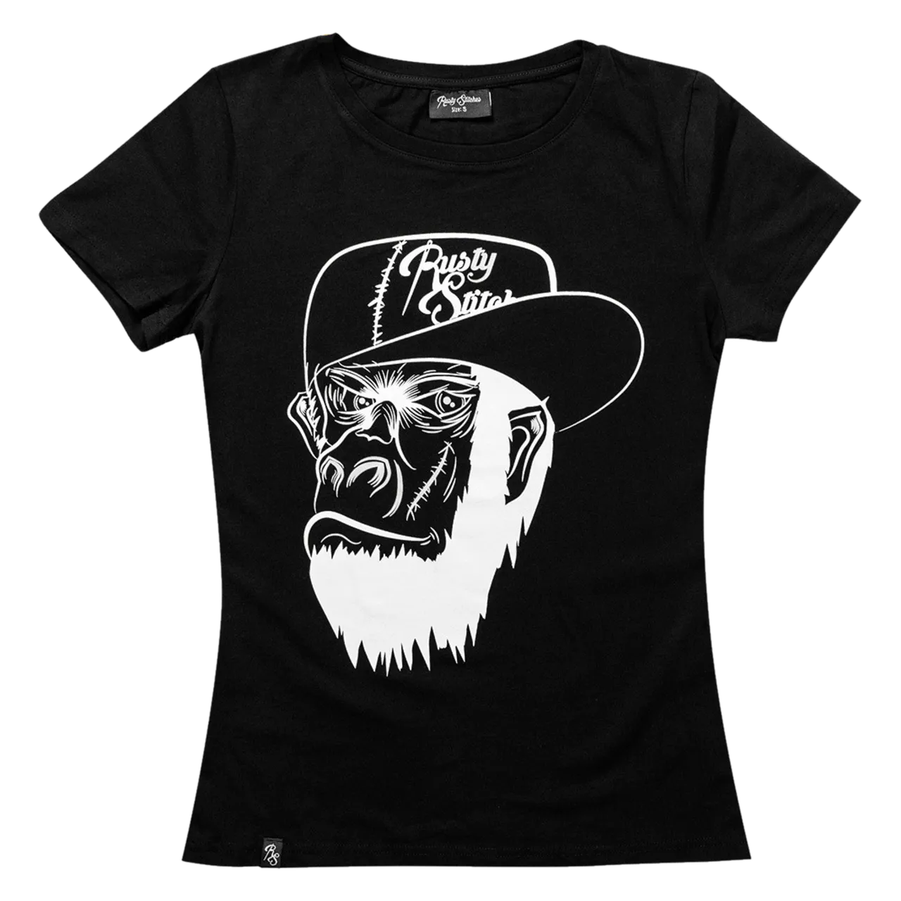 Camiseta de Mujer Rusty Stitches Polly Negra