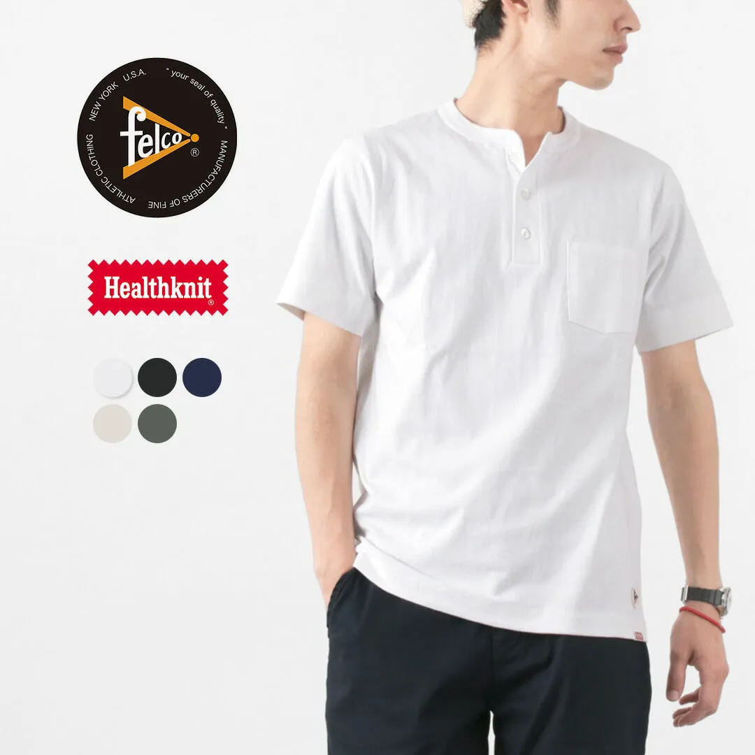 Camiseta de Neck Henley Felco / Pocket Henley