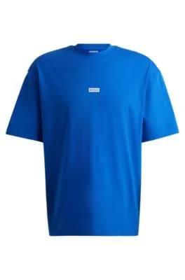 Camiseta de punto de algodón con logo del tema de la nueva temporada