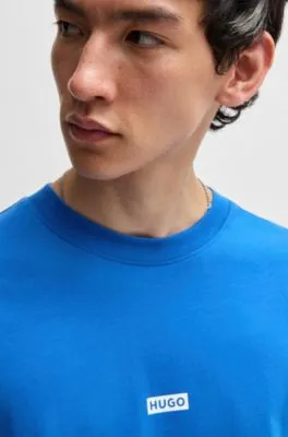 Camiseta de punto de algodón con logo del tema de la nueva temporada