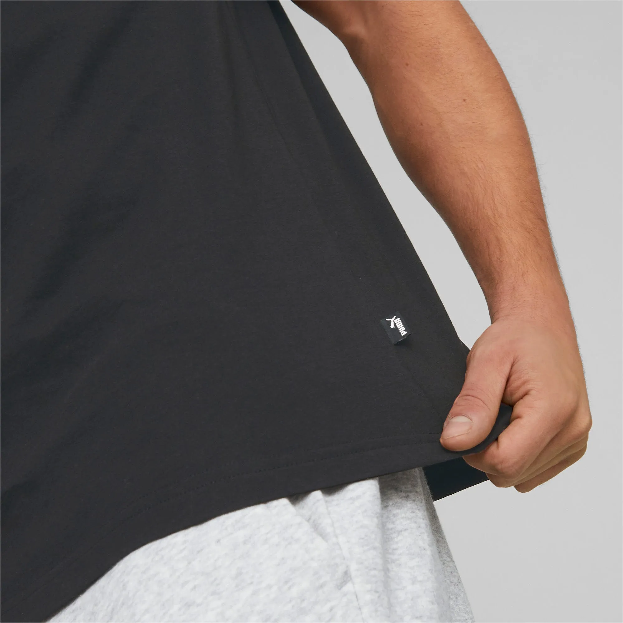 Camiseta Essentials Block X Tape Tee de Hombre