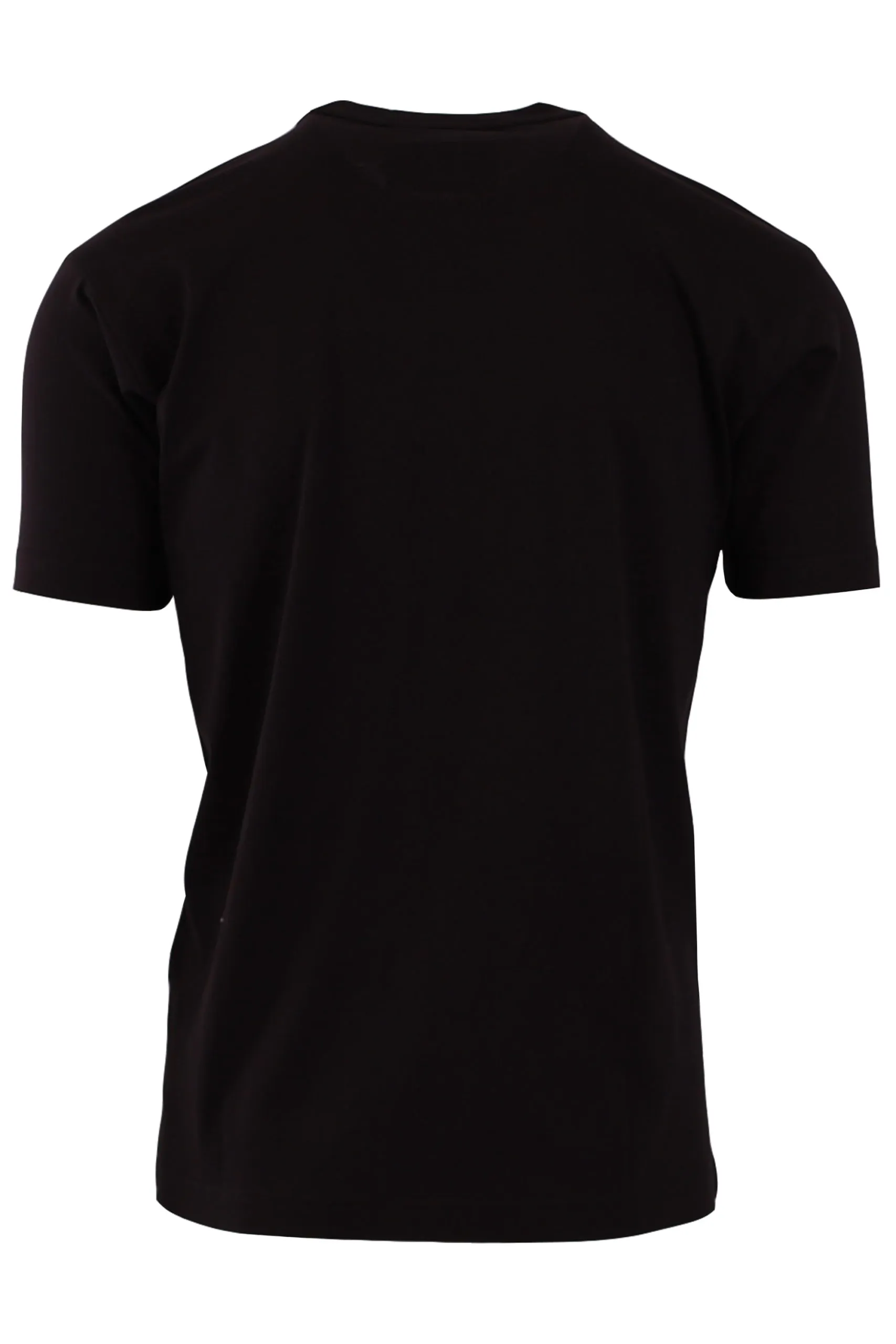Camiseta negra con logo código de barras