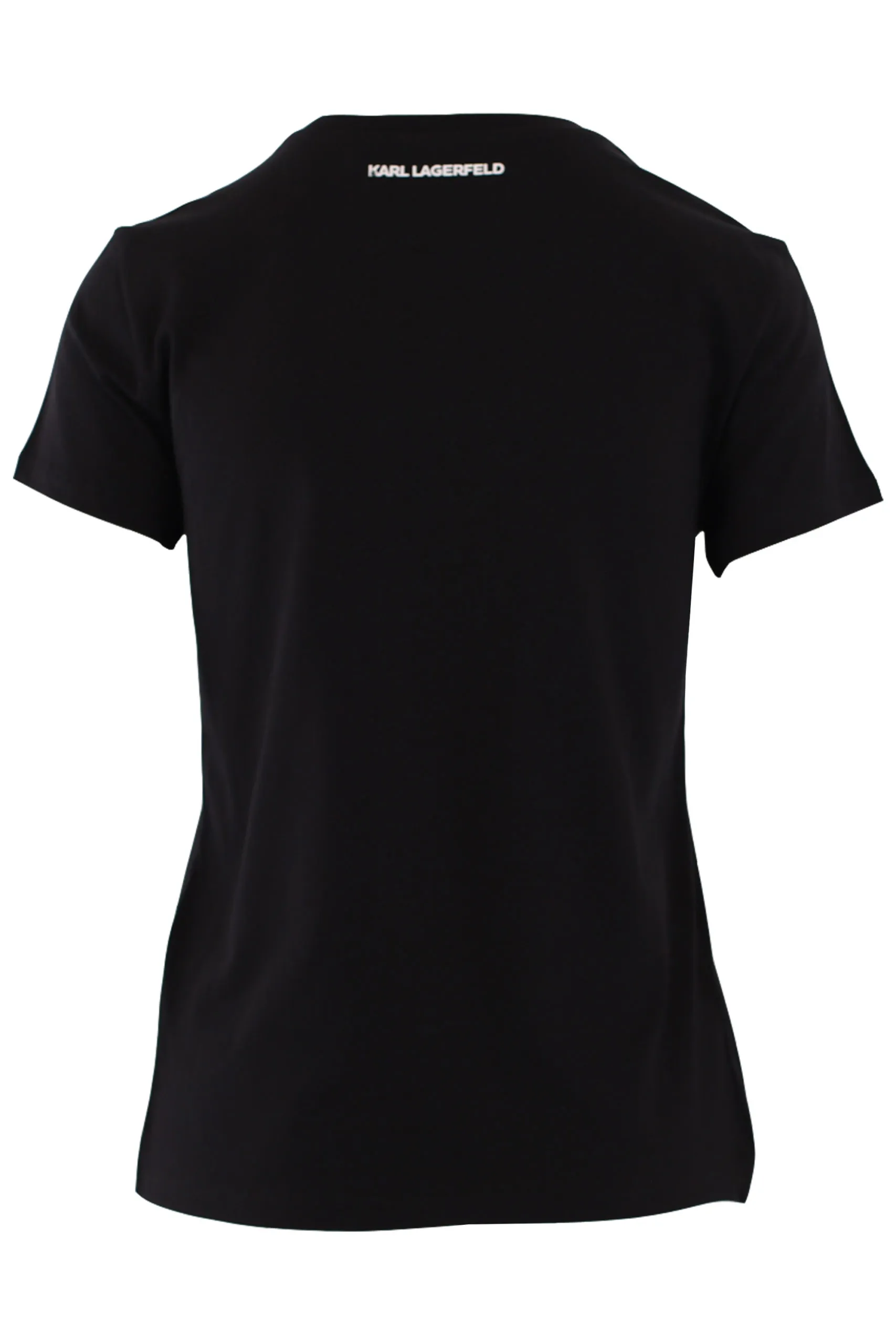Camiseta negra con logo 