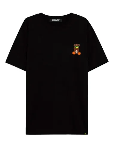 Camiseta negra "Iconic Teddy"