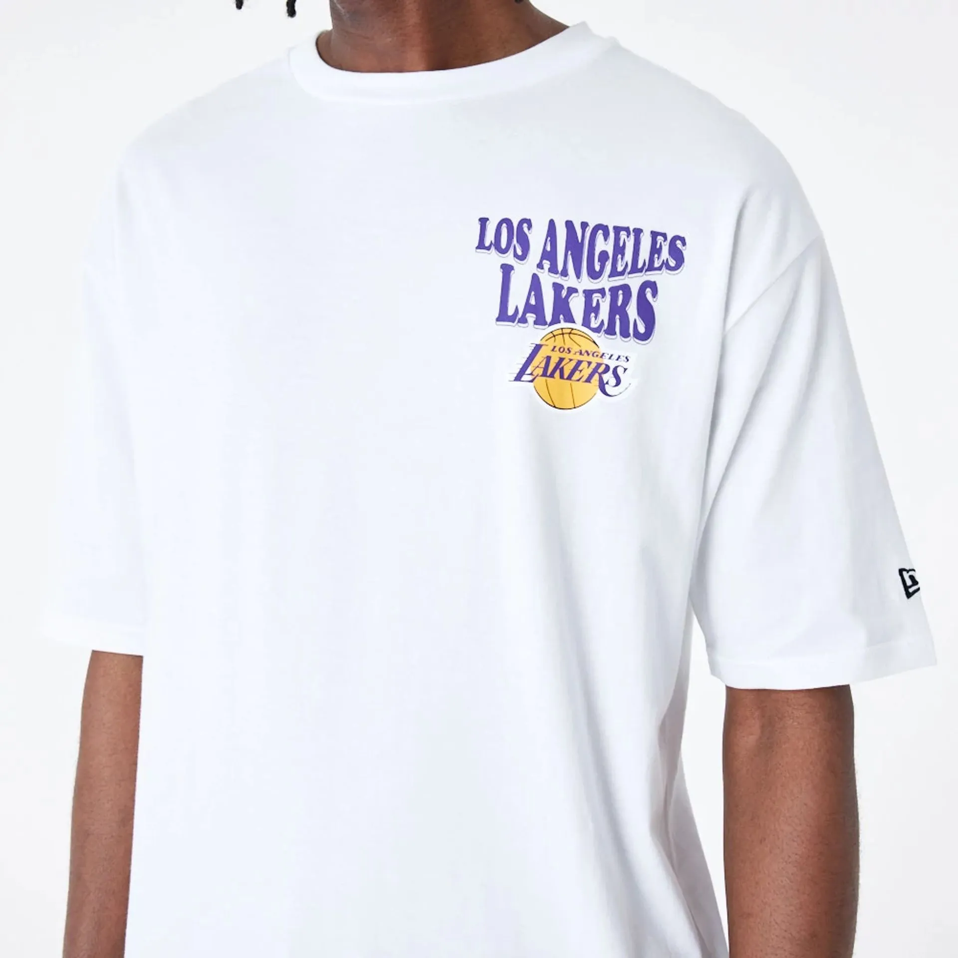 Camiseta Oversized LA Lakers NBA Script