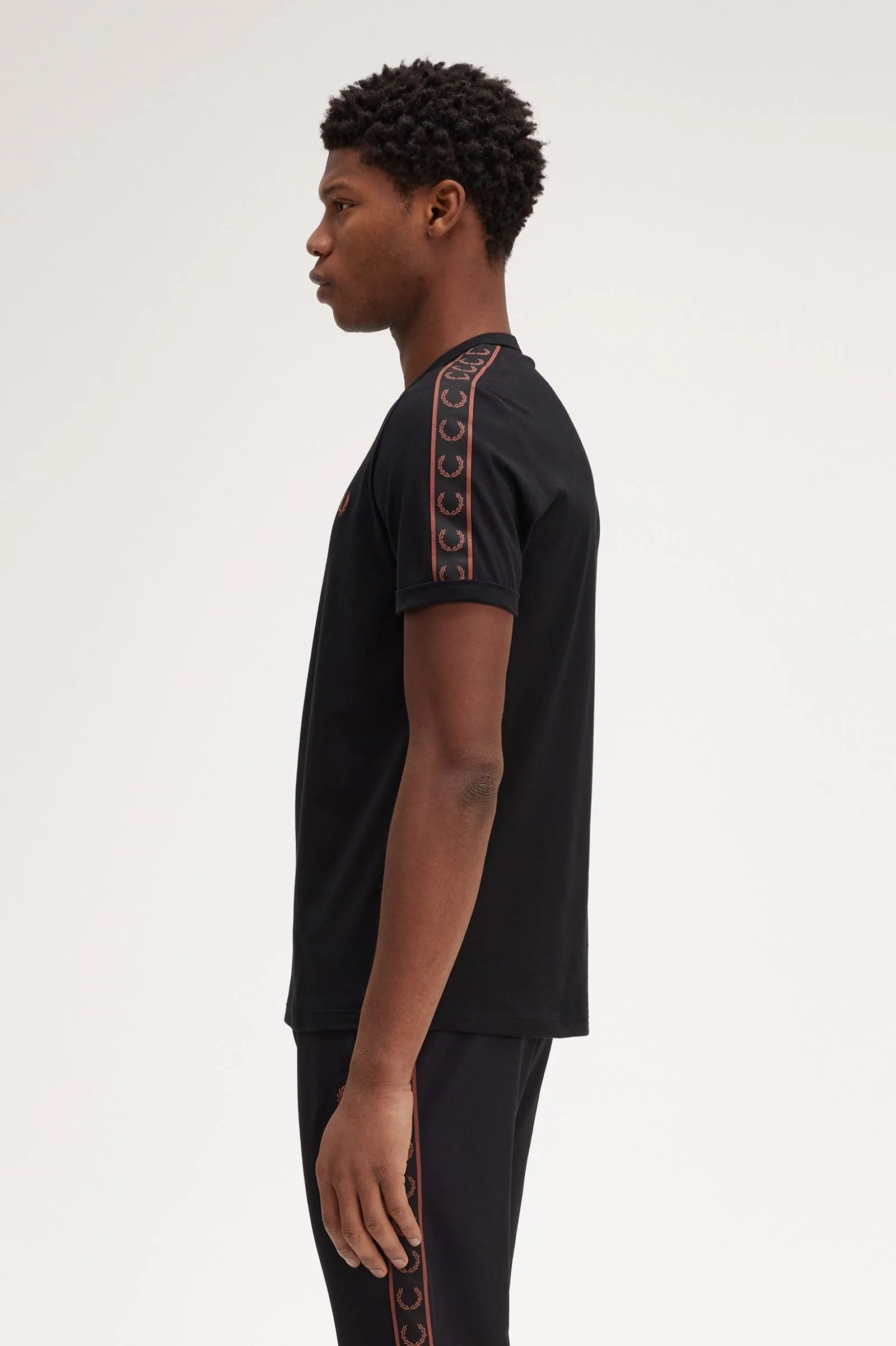 Camiseta Ringer con cinta en contraste