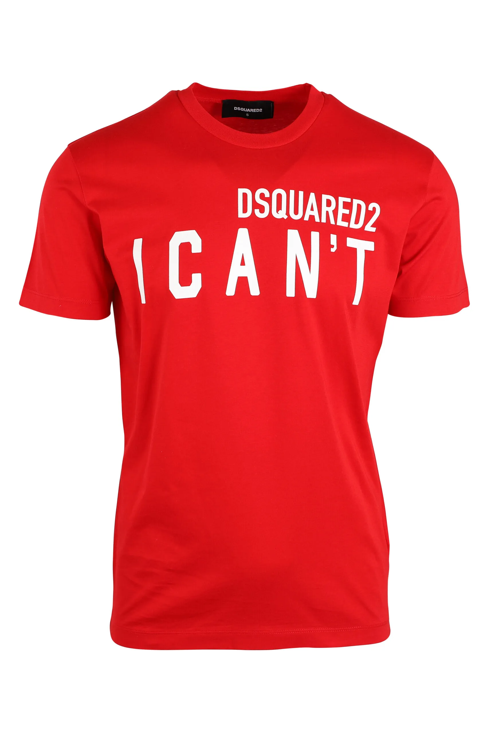 Camiseta roja con maxilogo 
