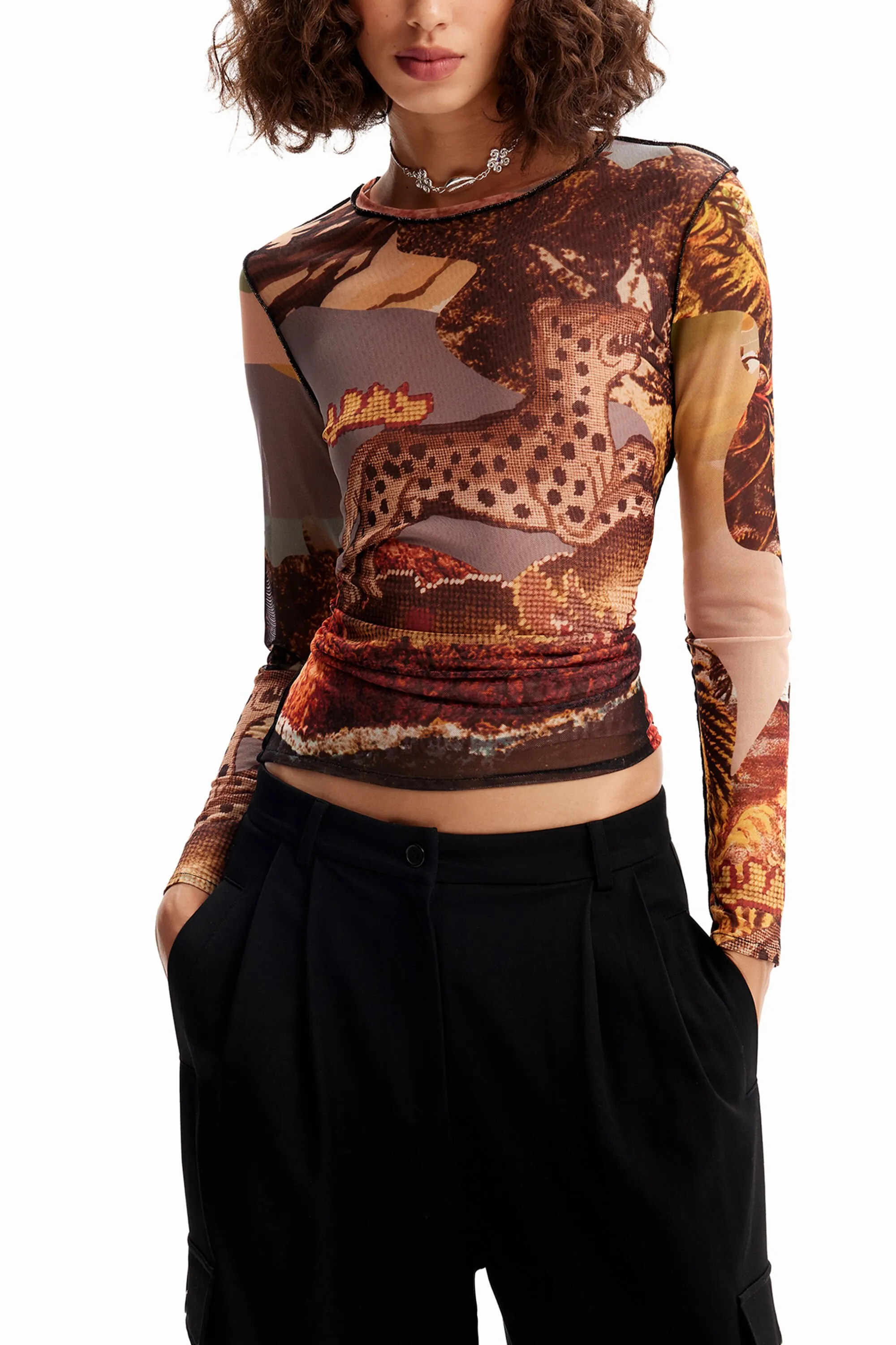Camiseta tul tapestry M. Christian Lacroix