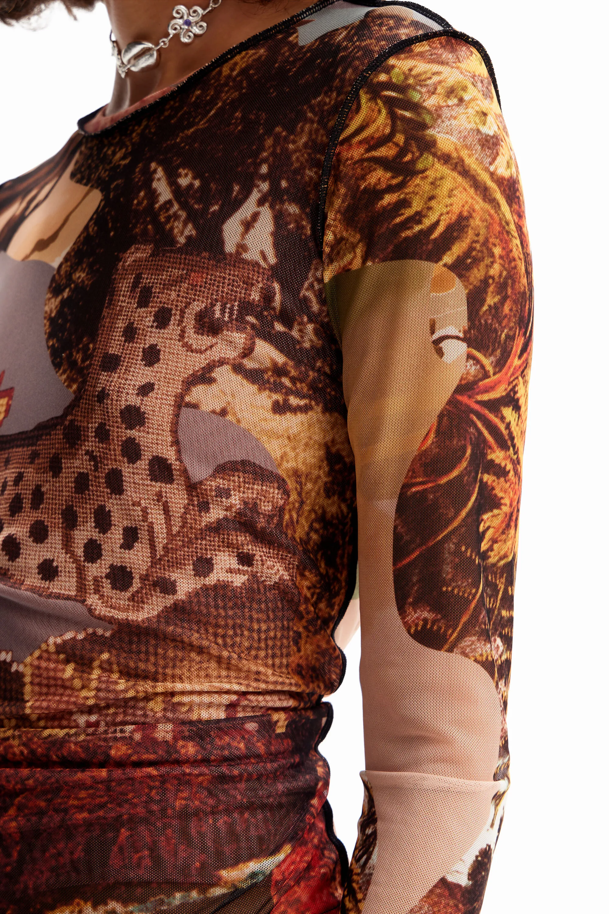 Camiseta tul tapestry M. Christian Lacroix