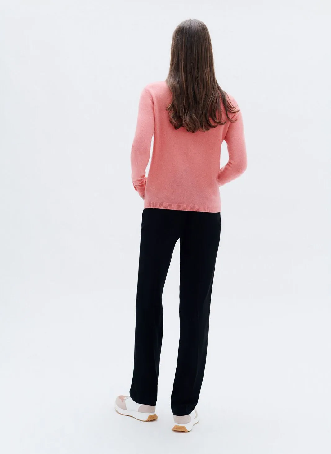 CAROLL PCLEMENT  PANTALóN SASTRE EN NEGRO
