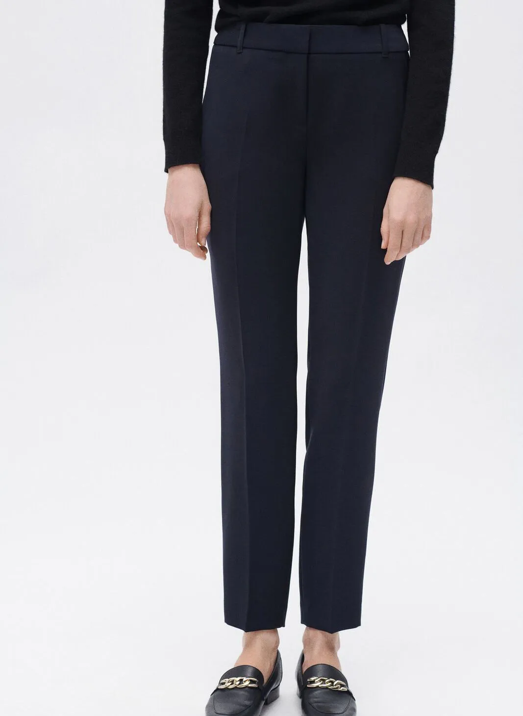 CAROLL PGAUTIER  PANTALóN SASTRE EN AZUL