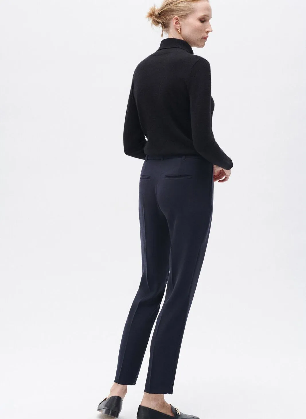CAROLL PGAUTIER  PANTALóN SASTRE EN AZUL