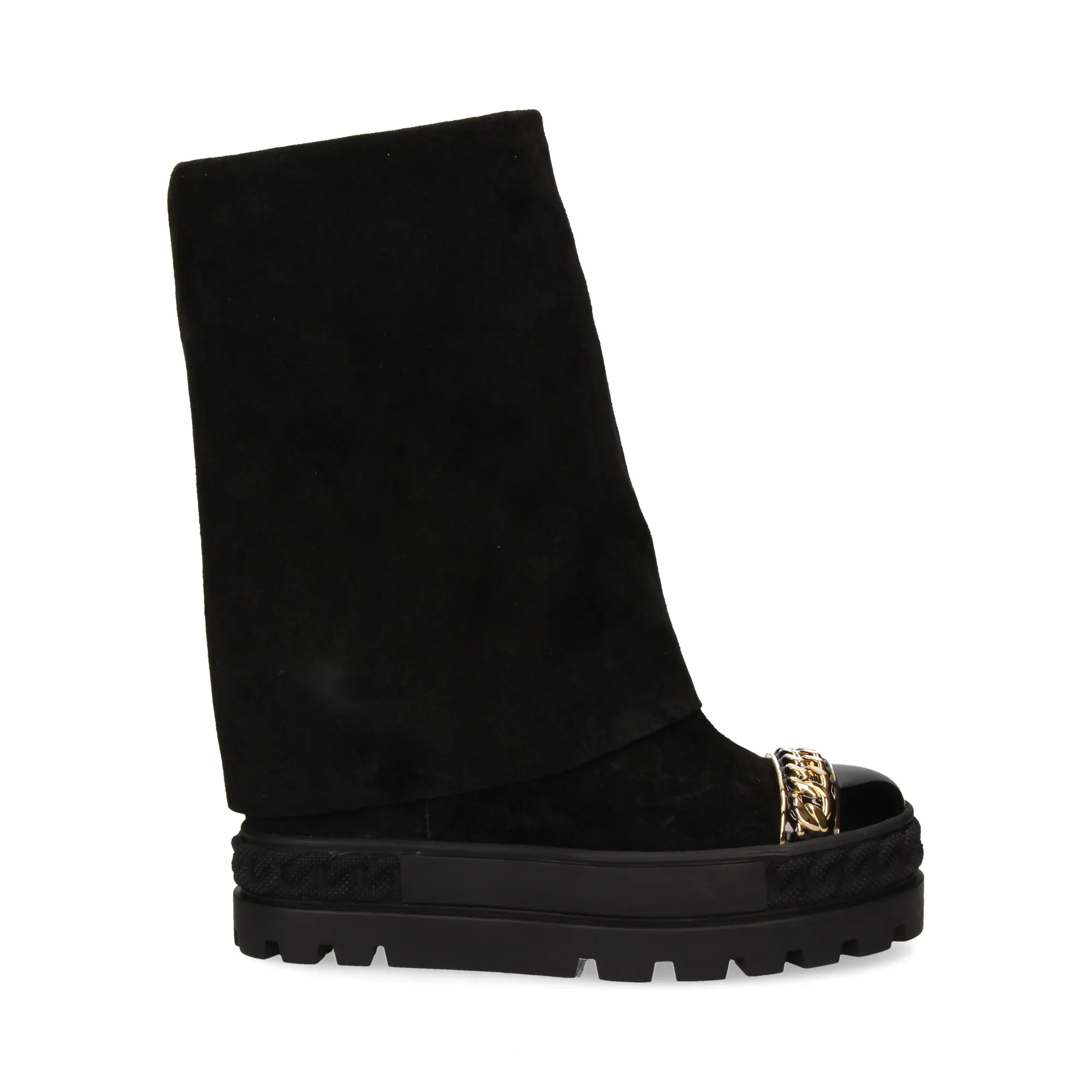 CASADEI Botas planas de Mujer NEGRO