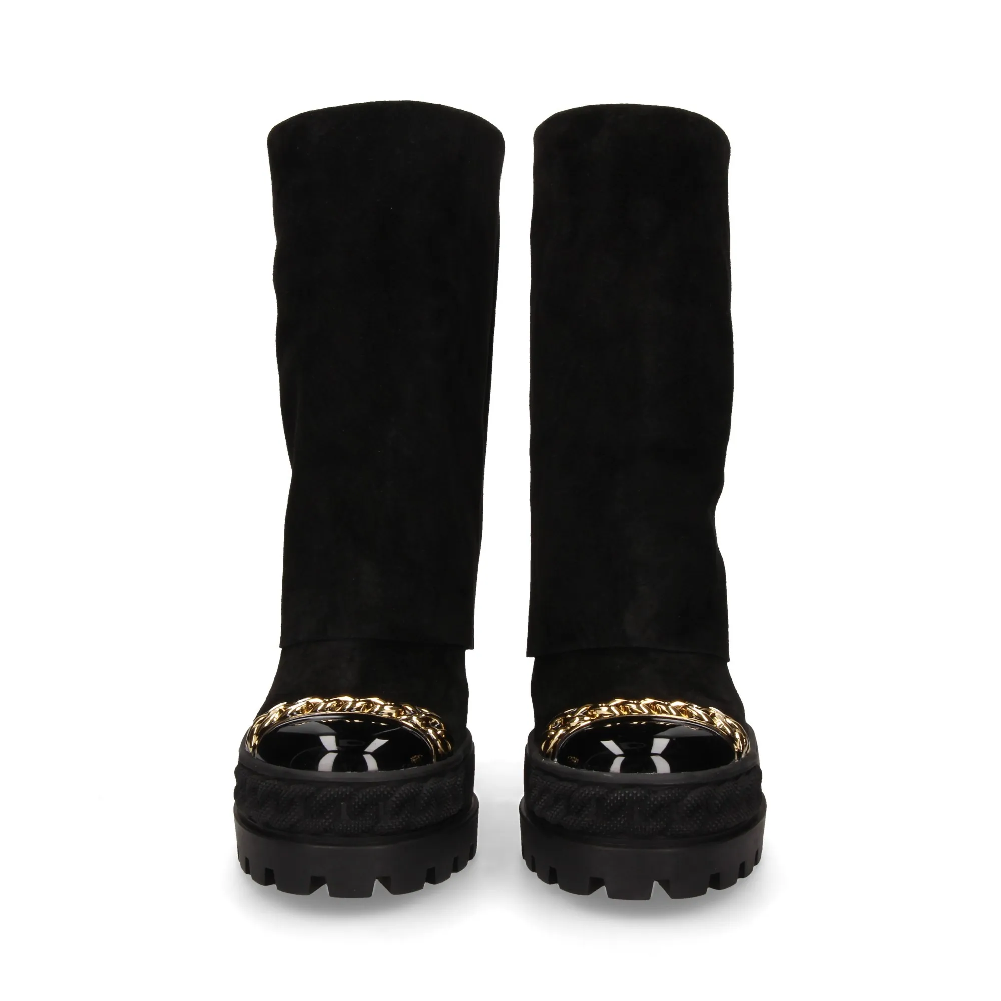 CASADEI Botas planas de Mujer NEGRO