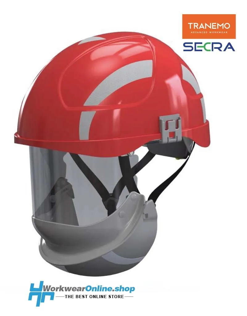 CASCO DE SEGURIDAD SECRA H058S2 ARCE6HT CON PANTALLA FACIAL INTEGRADA. PROTECCIóN CONTRA ARCO ELéCTRICO  CL. 2