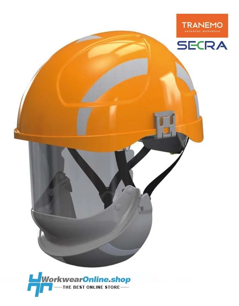 CASCO DE SEGURIDAD SECRA H058S2 ARCE6HT CON PANTALLA FACIAL INTEGRADA. PROTECCIóN CONTRA ARCO ELéCTRICO  CL. 2