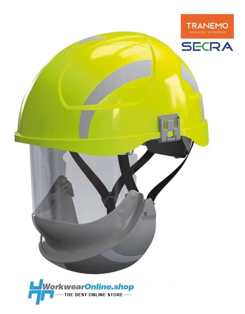 CASCO DE SEGURIDAD SECRA H058S2 ARCE6HT CON PANTALLA FACIAL INTEGRADA. PROTECCIóN CONTRA ARCO ELéCTRICO  CL. 2
