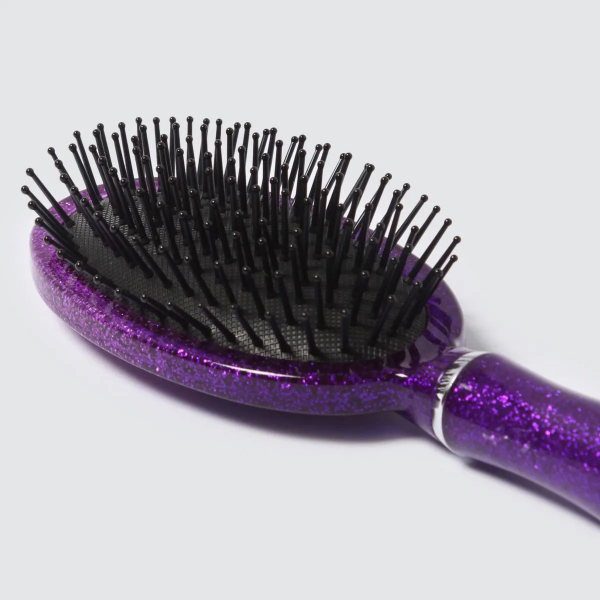 Cepillo Para Cabello Ovalado Con Brillos
