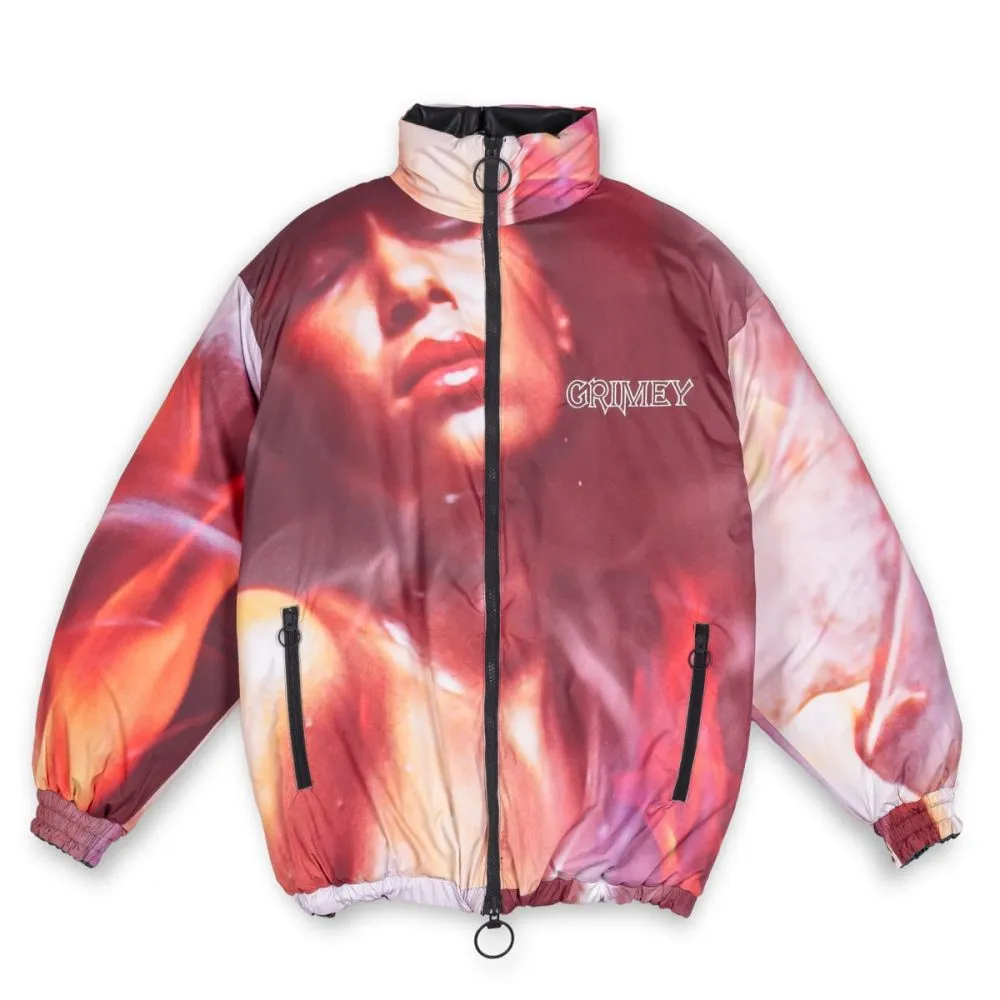 CHAQUETA PUFFY REVERSIBLE UNISEX GRIMEY "WEST BOUND"  BLACK | FALL 22