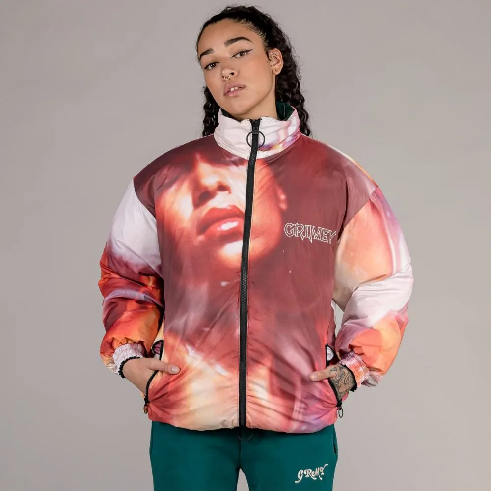 CHAQUETA PUFFY REVERSIBLE UNISEX GRIMEY "WEST BOUND"  BLACK | FALL 22