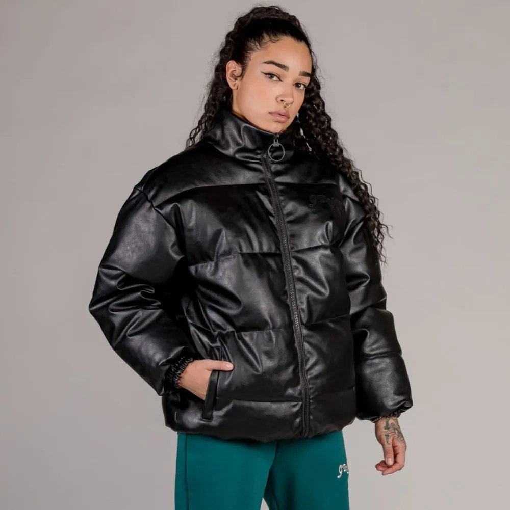 CHAQUETA PUFFY REVERSIBLE UNISEX GRIMEY "WEST BOUND"  BLACK | FALL 22