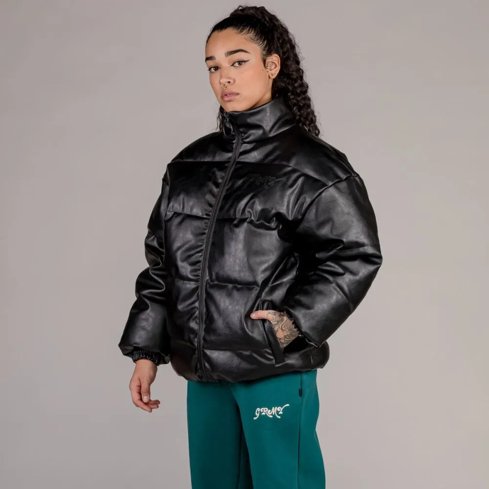 CHAQUETA PUFFY REVERSIBLE UNISEX GRIMEY "WEST BOUND"  BLACK | FALL 22