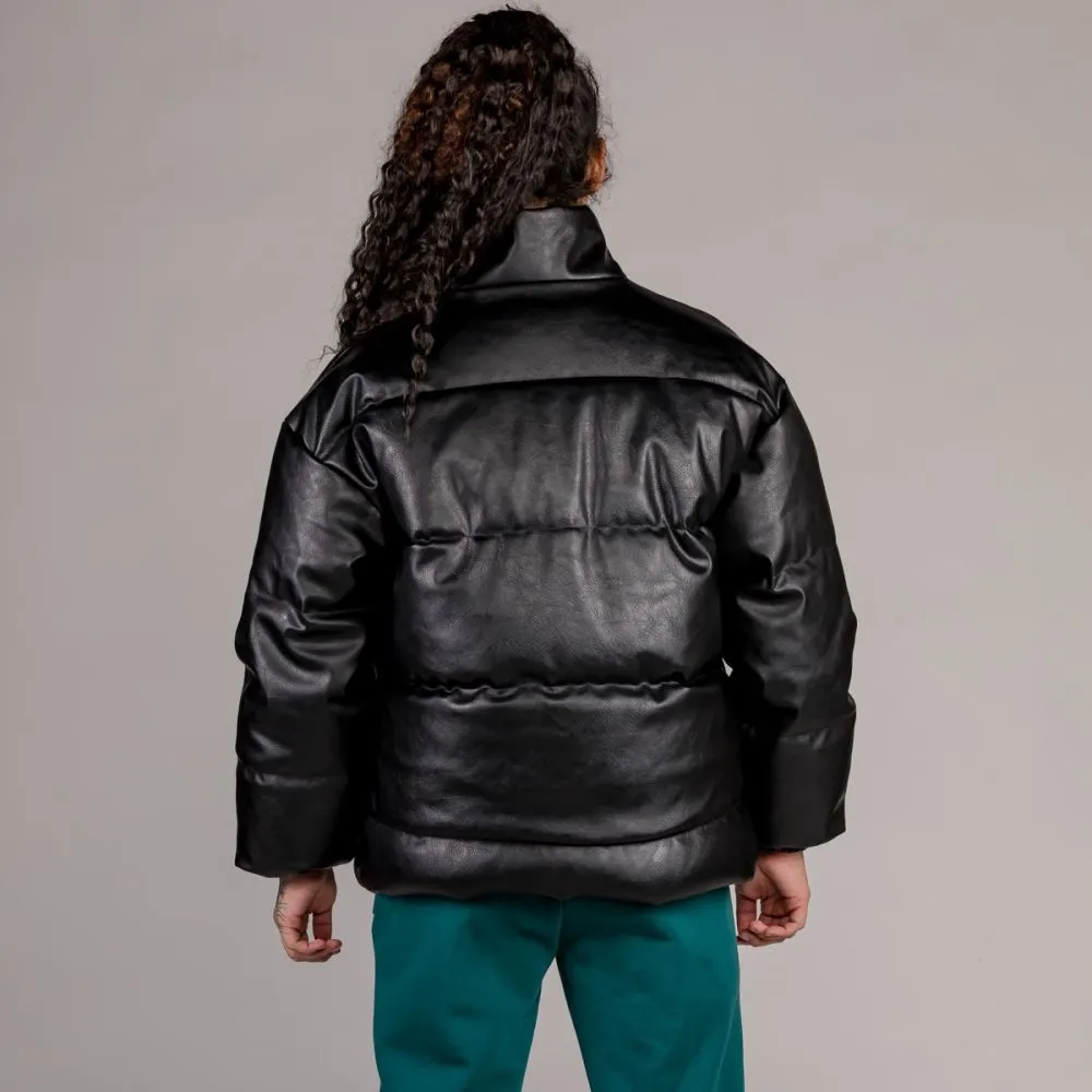 CHAQUETA PUFFY REVERSIBLE UNISEX GRIMEY "WEST BOUND"  BLACK | FALL 22