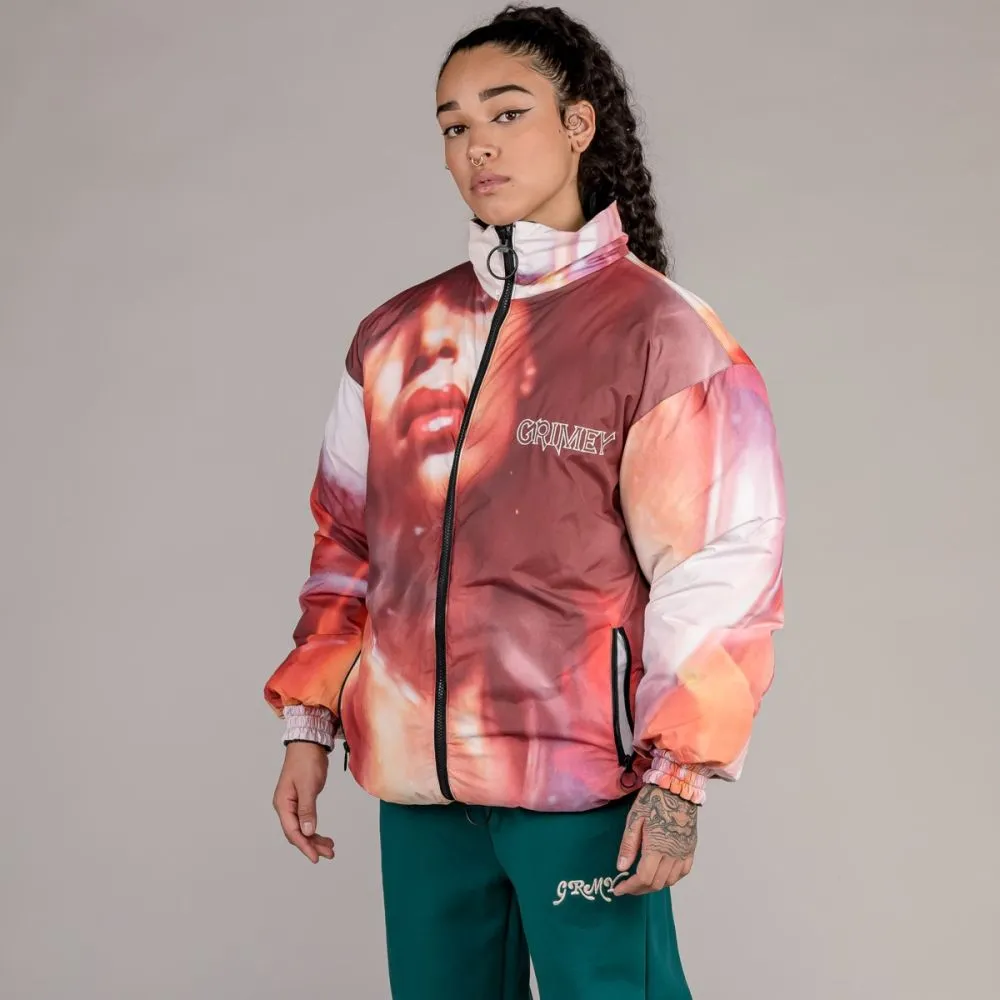CHAQUETA PUFFY REVERSIBLE UNISEX GRIMEY "WEST BOUND"  BLACK | FALL 22