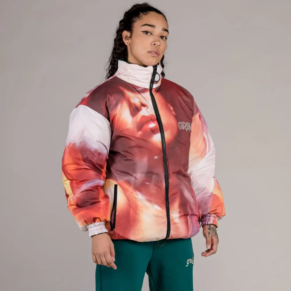 CHAQUETA PUFFY REVERSIBLE UNISEX GRIMEY "WEST BOUND"  BLACK | FALL 22