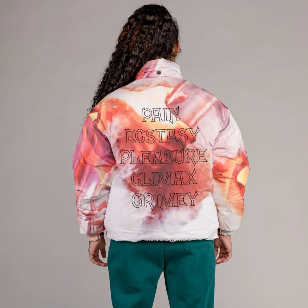 CHAQUETA PUFFY REVERSIBLE UNISEX GRIMEY "WEST BOUND"  BLACK | FALL 22