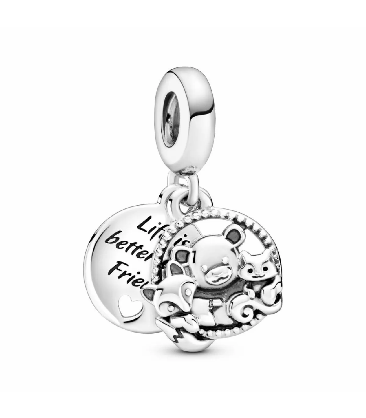 CHARM COLGANTE PANDORA OSO, ZORRO Y ARDILLA  799078C00
