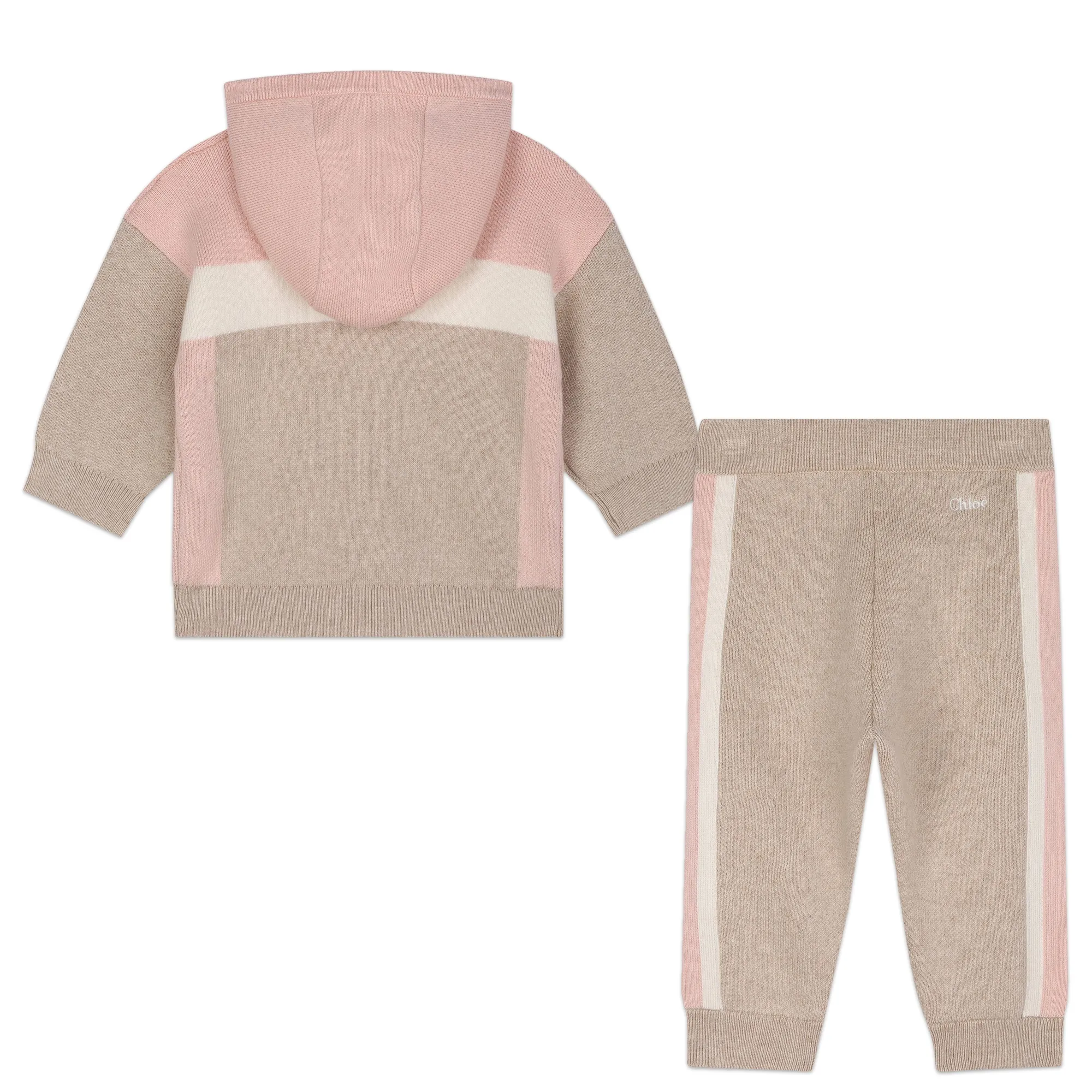 CHLOE Conjunto tricolor de punto